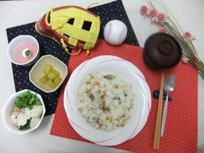 栄養課　体育の日メニューをご提供いたしました