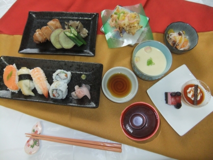 栄養課　お誕生日御膳をリニューアルしました