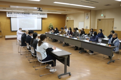 フィリピン医師団が当院を訪問