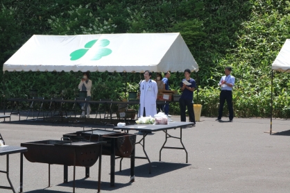 令和７年７月１０日　「野外食」を開催しました