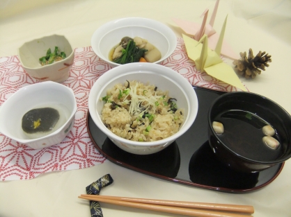 栄養課　年末年始の特別メニュー①