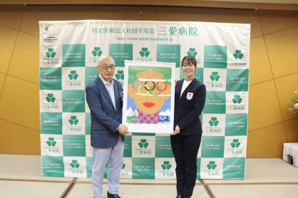吉田選手のスポンサー契約を更新しました