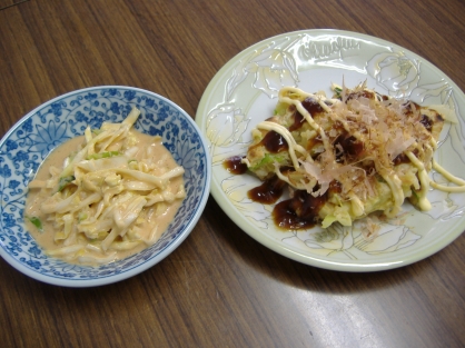 精神OT　調理クラブでお好み焼きを作りました