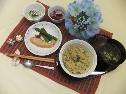 栄養課　「いぶり旬ご膳」　特別メニューを提供いたしました