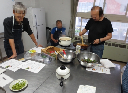 精神科OTの園芸農耕プログラムにて、収穫祭を行いました