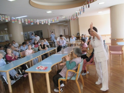 西2階病棟　こいのぼりレクリエーションを行いました