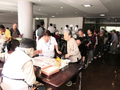 【デイケアカフェ】グリーンコート三愛へ初出張～平成２７年９月２９日（火）