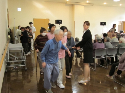 法人各施設で避難訓練を実施中