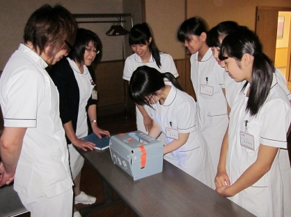 幌別中学校の生徒さんがインターンシップ