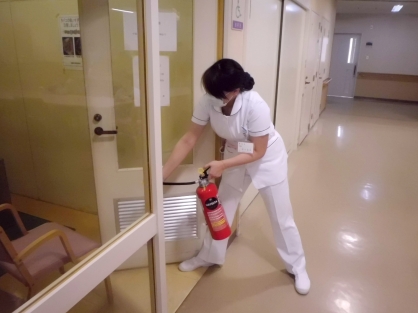 秋の避難訓練を実施