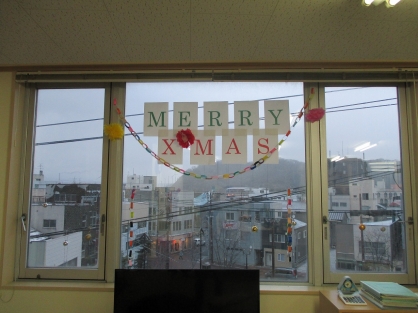 クリスマス会準備!(室蘭市相談支援センターらん)