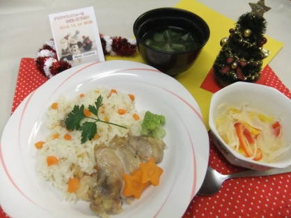 栄養課　年末年始　特別メニューを提供いたしました