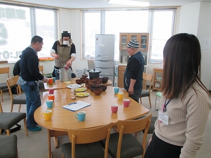 甘酒、おしるこ会。