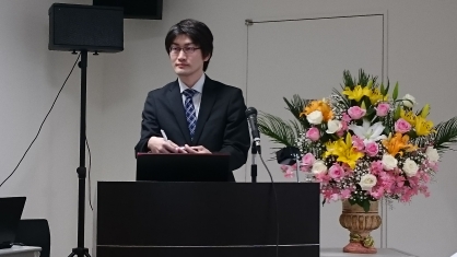 福岡県の福間病院で行われた院内研究発表会に参加