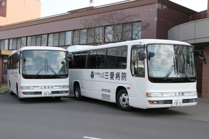 送迎バスが新しくなりました