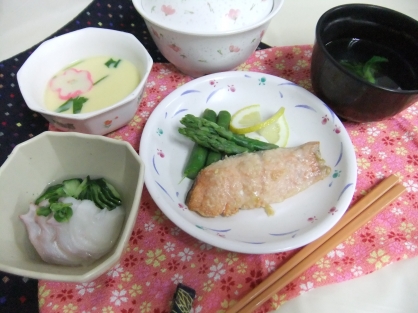 栄養課　ゴールデンウィークの特別食を提供いたしました①