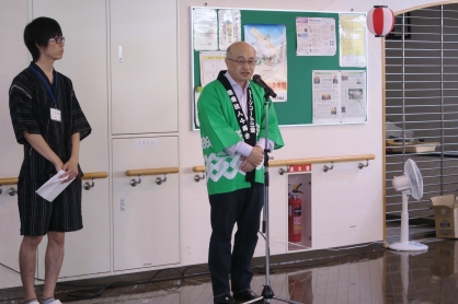 グリーンコート三愛で夏祭りを開催しました