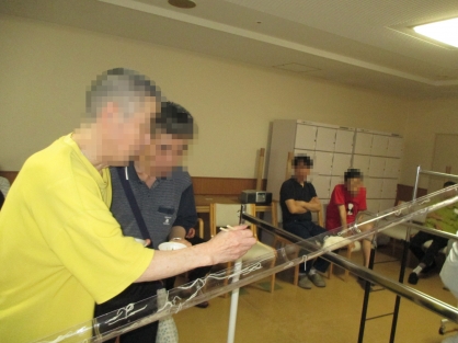 【OT】南3階病棟で流しそうめん