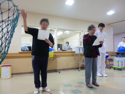 【OT】西4階病棟で運動会を開催