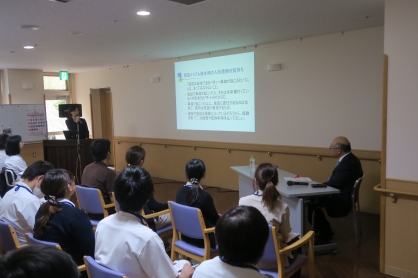 グリーンコート三愛で弁護士による講演会を開催しました