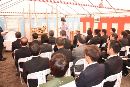 （仮称）障害者グループホームアザリア2 地鎮祭