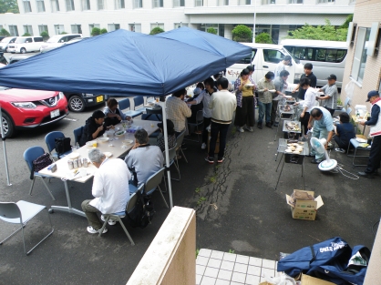 ピアチェーレで【野外食】を開催しました