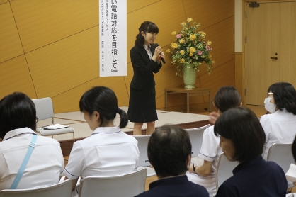 【教育研修委員会】 接遇研修会を開催