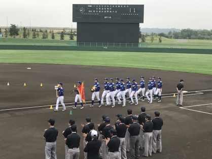 【野球部】 北海道知事杯全道大会で惜敗し、今シーズン終了