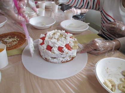 【精神OT】　南2階病棟でクリスマス会を開催