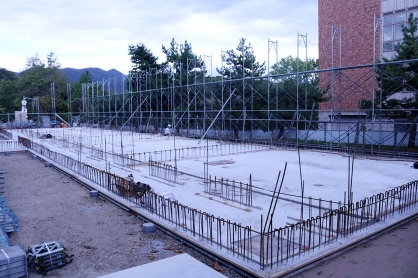 職員宿舎建設工事 進捗状況①