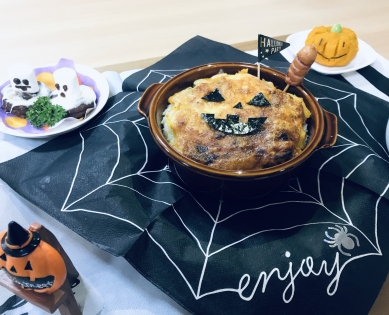 一足早いハロウィンを楽しみました！