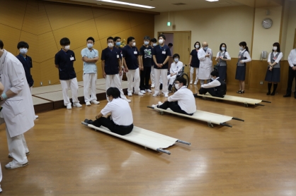 「大規模災害想定防災訓練」を行いました。
